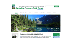 Desktop Screenshot of canadianrockiestrailguide.com